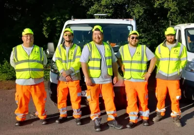 The Frome team is among those now working with Somerset Council