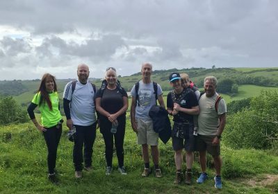 The walkers will travel from Weymouth to Wincanton - a 40-mile hike Picture: GYSUK