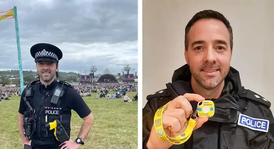 Inspector Stuart King established the Dementia Safeguarding Scheme a decade ago. Pictures: Avon & Somerset Police