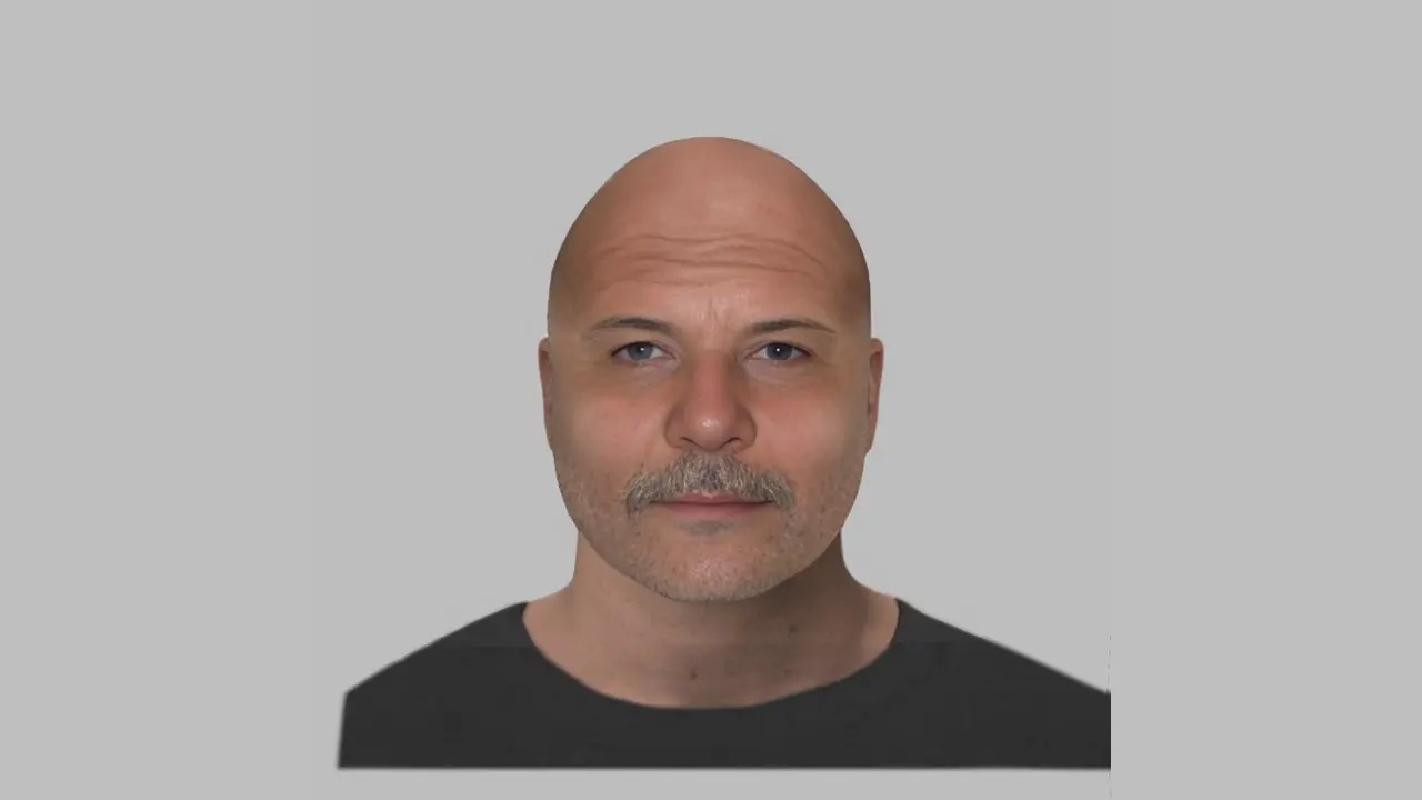 Detectives have issued an e-fit of what they think the man may have looked like. Picture: Avon & Somerset Police