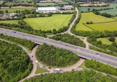 Junction 26 of the M5 and the Chelston link road will be closed during the roadworks. Picture: Somerset Council