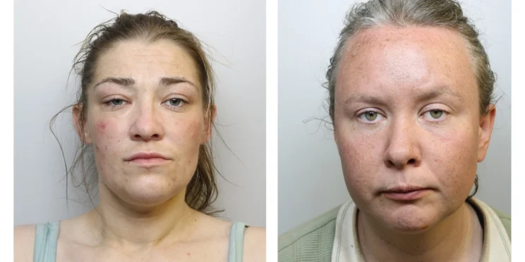 Samantha Selway and Caroline Beaverstock Picture: Avon and Somerset Police