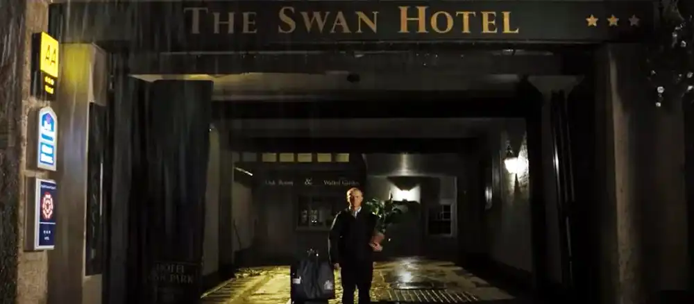 The Swan was a star of the hit comedy film, Hot Fuzz, starring Simon Pegg and Nick Frost