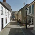 The incident unfolded between the Union Street car park and the High Street, in Wells. Picture: Google