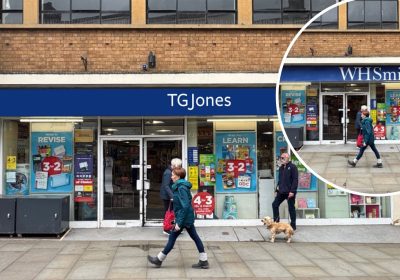 WH Smith in Wells is set to become a TGJones store. Pictures: Blaze Business Signage Solutions/Somerset Council