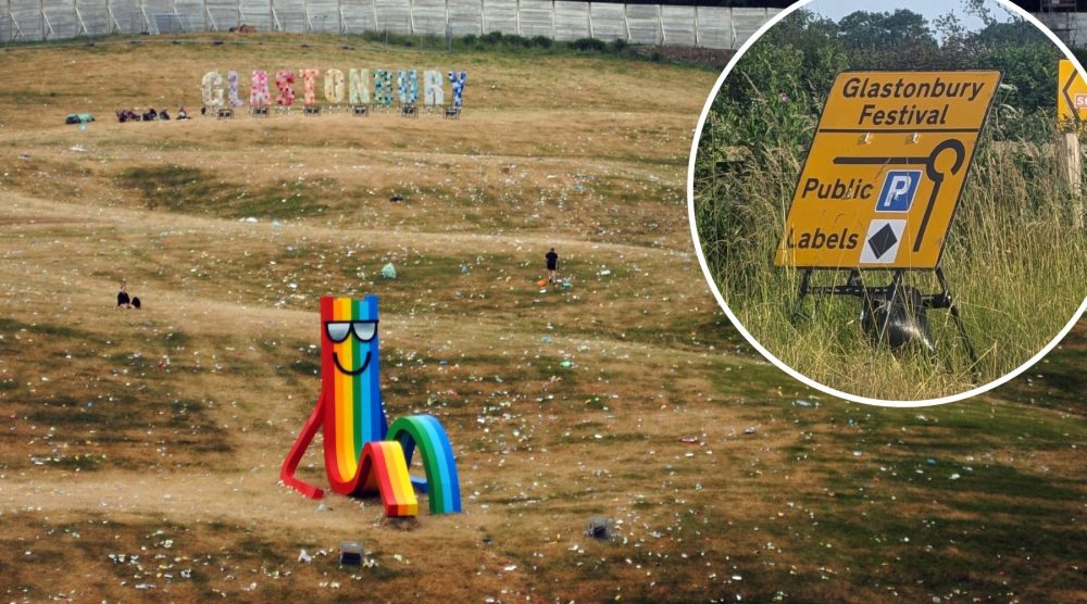 Traffic build-up for Glastonbury starts as early as Tuesday evening, the RAC said. Pictures: Paul Jones/Somerset Leveller