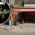 The attack happened in an alleyway between Poundstretchers and Coral, in Chard, police said. Picture: Google