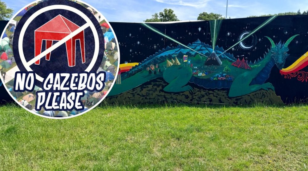 Details of a new area - and a warning over gazebos - have been released. Pictures: Glastonbury Festival