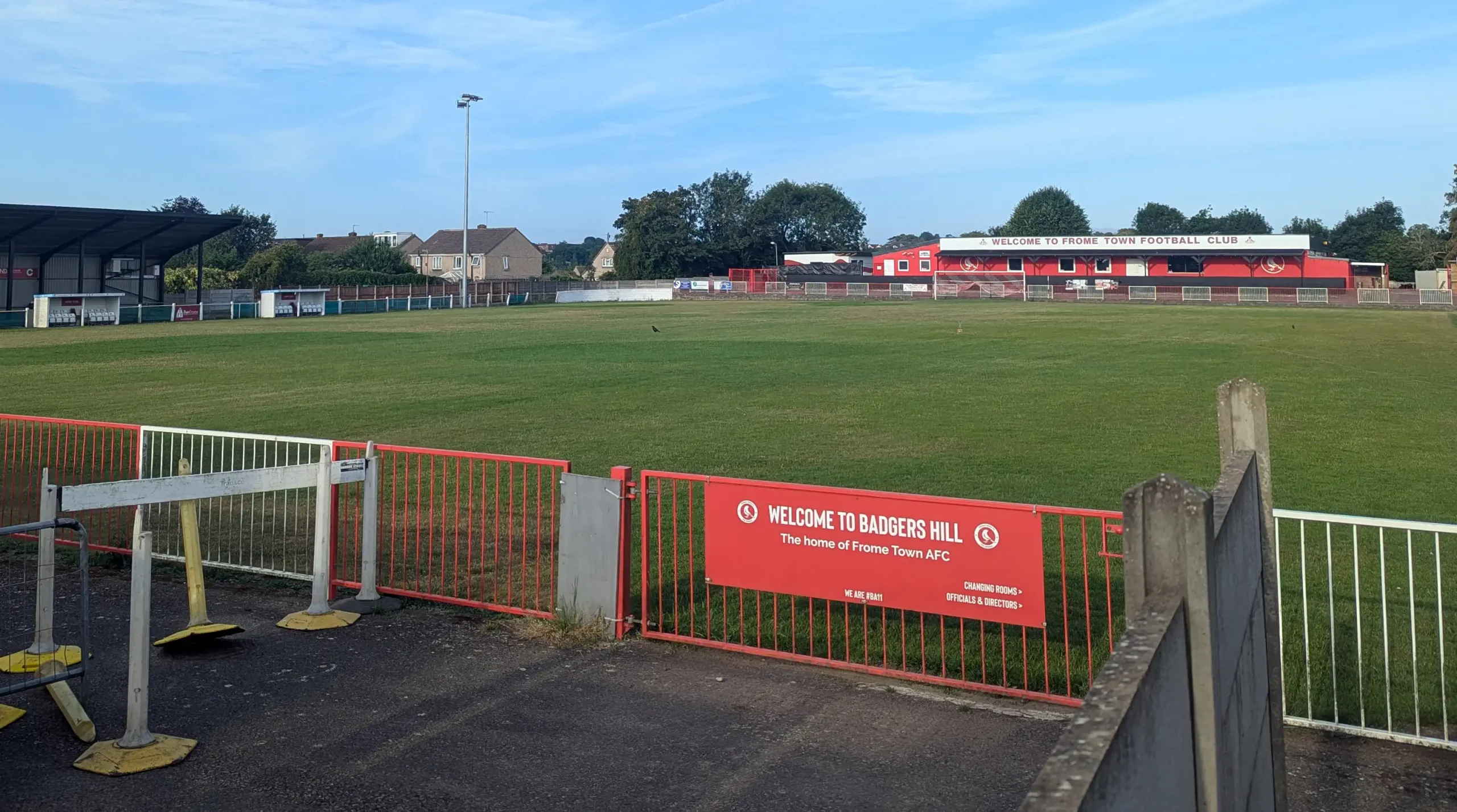 Badgers Hill is home to Frome Town FC. Picture: Somerset Leveller