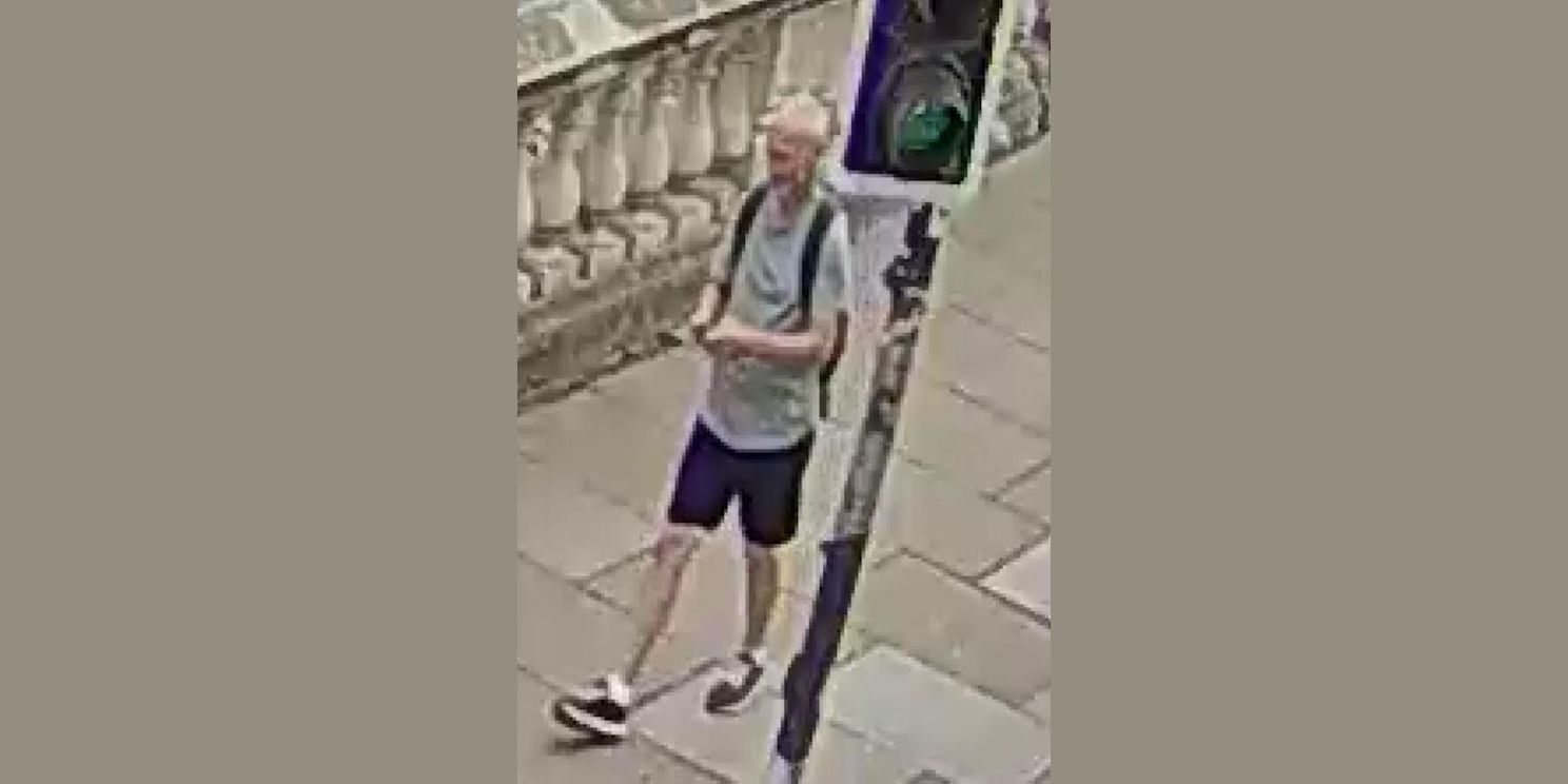 Police are keen to trace this person in connection with an assault in Bath. Pictures: Google/Avon & Somerset Police