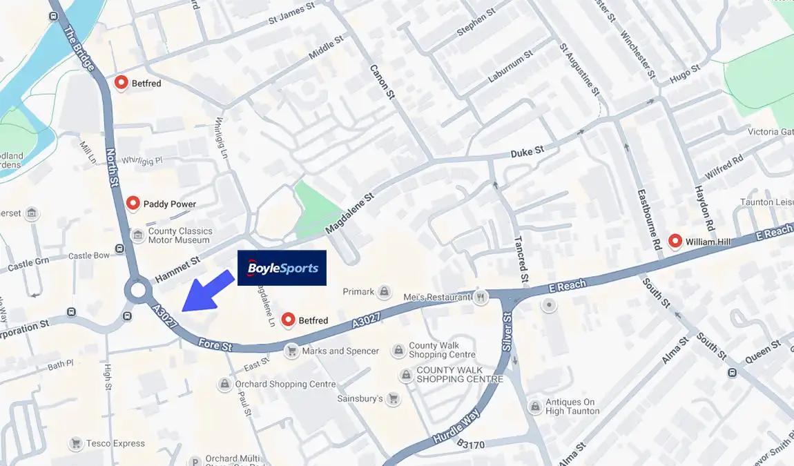 There are already four betting shops in the centre of Taunton. Picture: Google