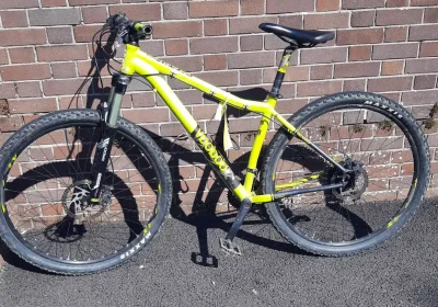 The yellow Voodoo bike has been handed in to Chard Police Station. Picture: Avon & Somerset Police