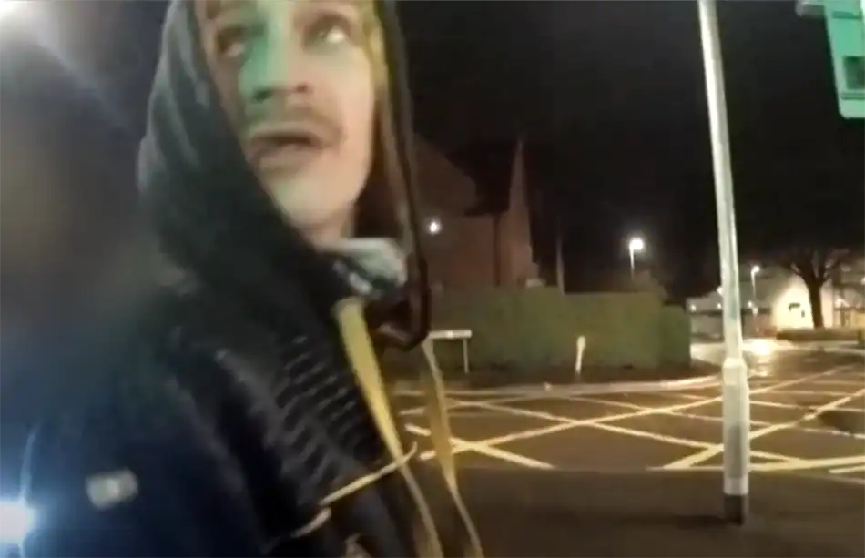 Gunter was arrested outside Yeovil District Hospital. Picture: Avon & Somerset Police