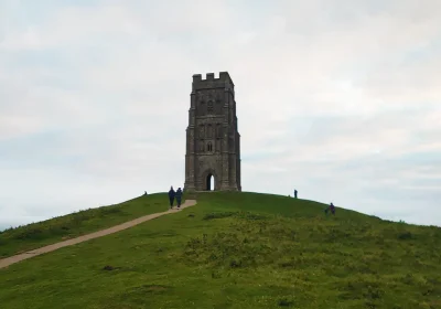 Lightning conductors were damaged at Glastonbury Tor. Picture: Paul Jones/Somerset Leveller
