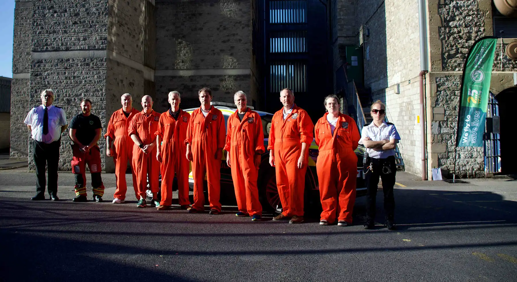 Preparing to serve their time at Shepton Mallet Prison. Picture: Will Badman