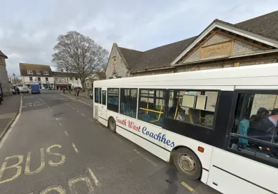 Buses will not be stopping in Leigh Road, Street, during the closure. Picture: Google