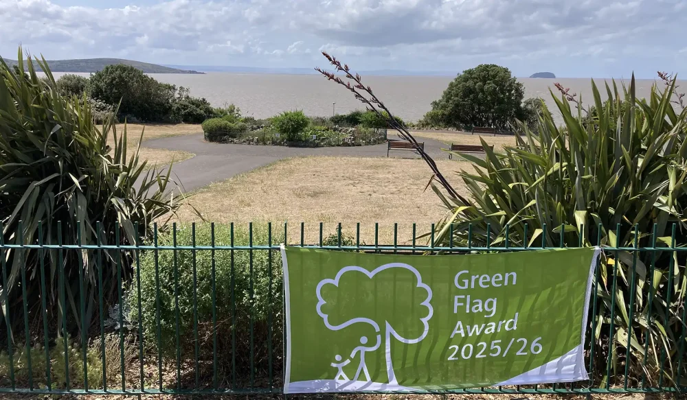 Prince Consort Gardens, in Weston-super-Mare, has been handed a Green Flag Award. Picture: North Somerset Council