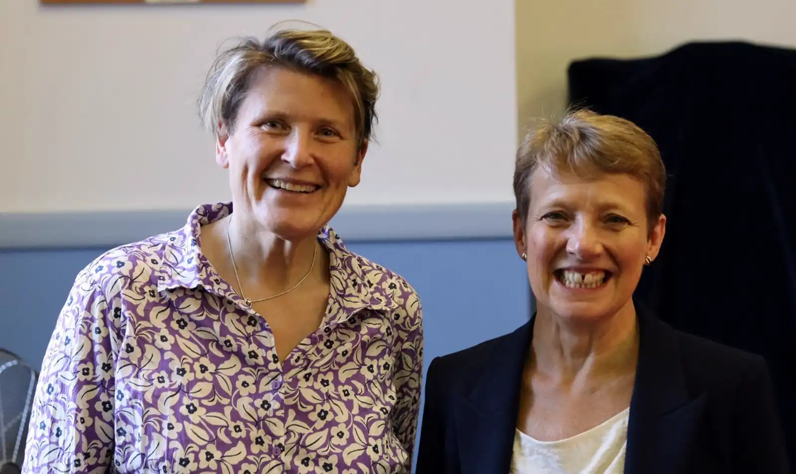 MP Sarah Dyke with PCC Clare Moody