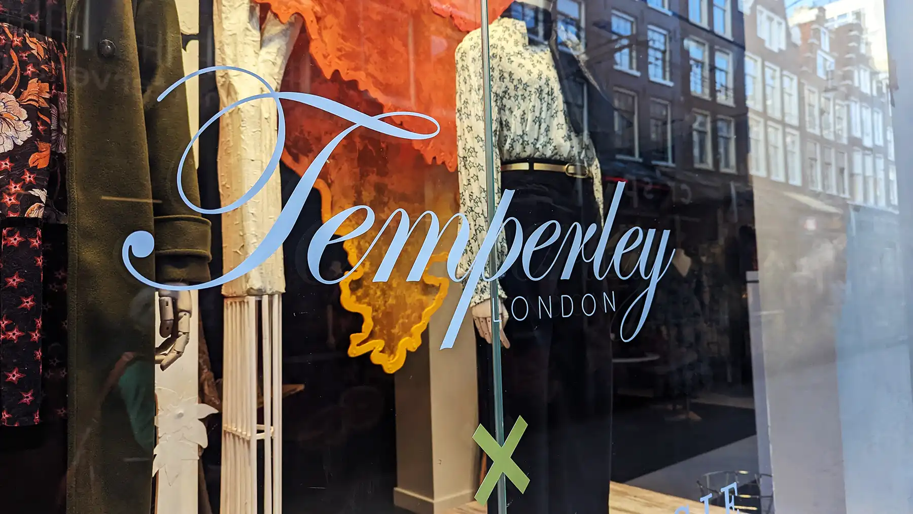 Temperley London has gone on to become known around the world - here snapped in Amsterdam. Picture: Paul Jones/Somerset Leveller