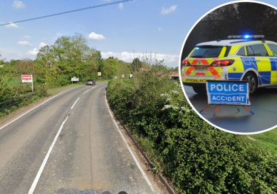 The crash happened on the B3227 near Norton Fitzwarren, outside Taunton. Picture: Google