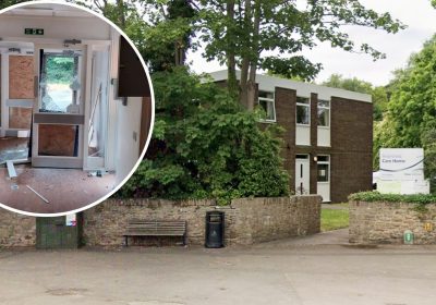 The former Petersfield care home, in Portishead, has fallen into disrepair and is deemed unsafe. Pictures: Google/Avon & Somerset Police