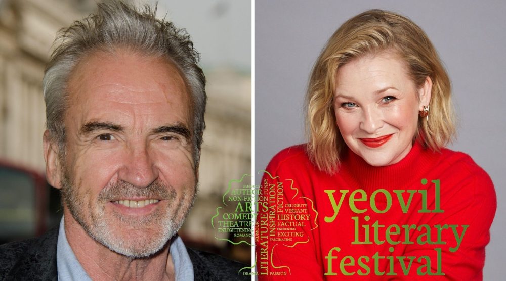 Gavin & Stacey stars Larry Lamb and Joanna Page are among those set to appear at the Yeovil Literary Festival