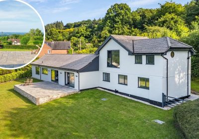 Cricklade, at Blagdon Hill, is for sale with offers over £1 million invited. Pictures: Savills