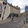 Police are keen to trace this person in connection with an assault in Bath. Pictures: Google/Avon & Somerset Police