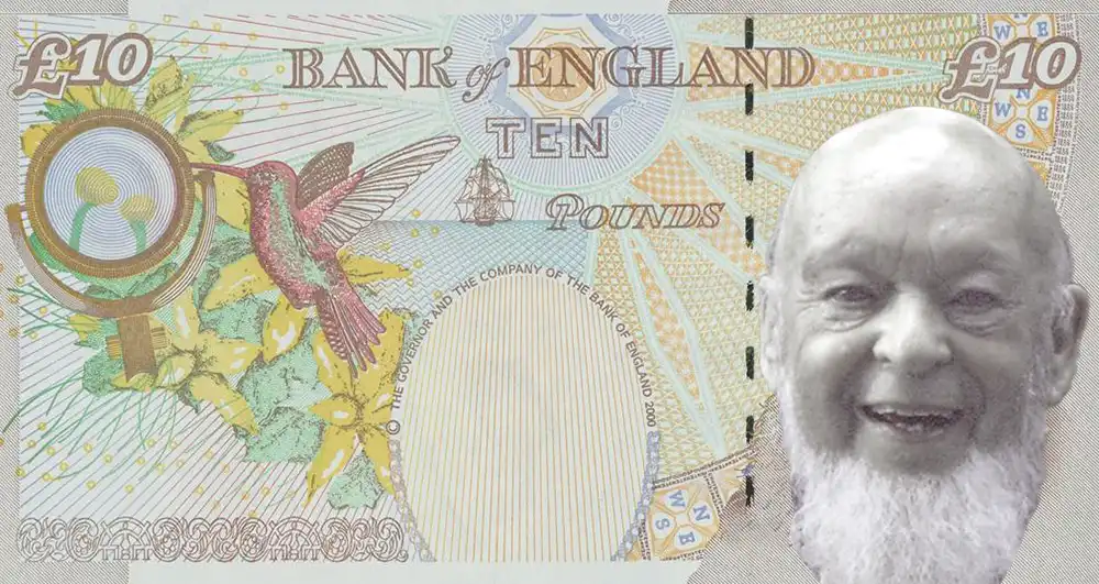 How Glastonbury founder Sir Michael Eavis could look on a £10 note