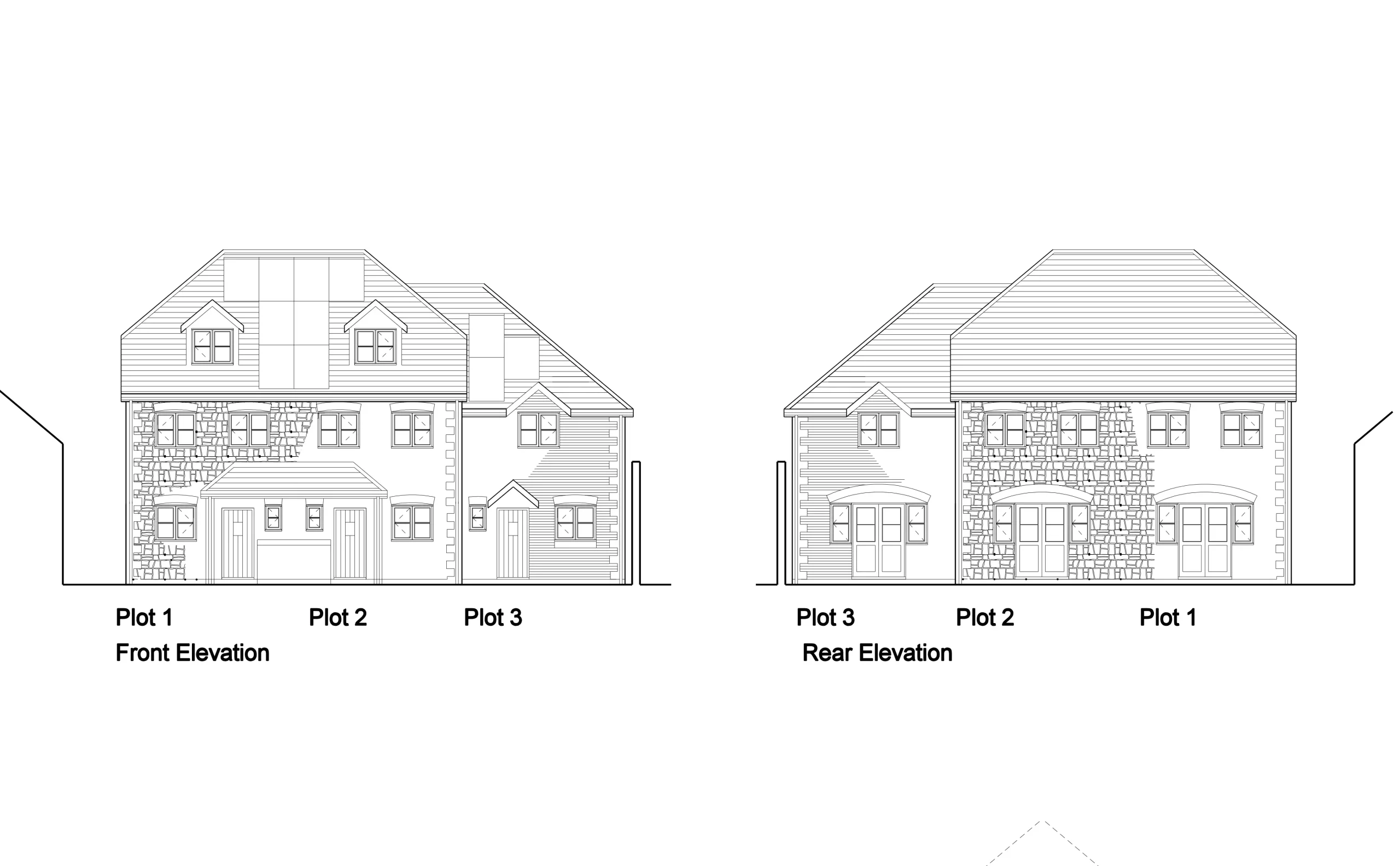 How the proposed homes at The Bear in Wincanton could look. Picture: HHB Consultants/Somerset Council