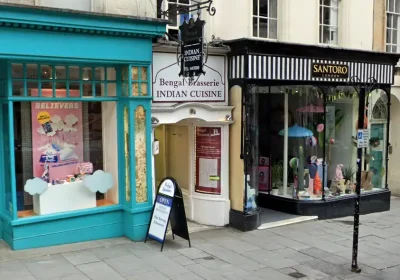 The lease for the Bengal Brasserie, in Bath, is up for sale. Picture: Google