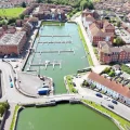 Bridgwater Docks are set to be regenerated as part of the town deal. Picture: Somerset Council