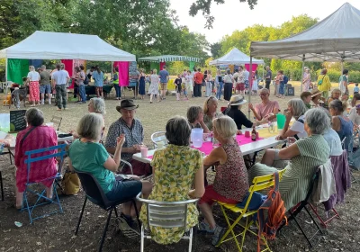 Community restaurant Canteen took to the outdoors in Frome