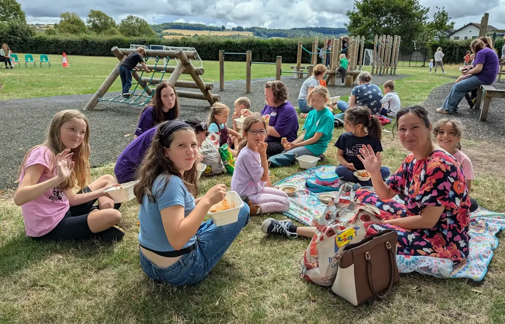 Activities at the Gordano Valley Church (GVC) Cludo Club this summer