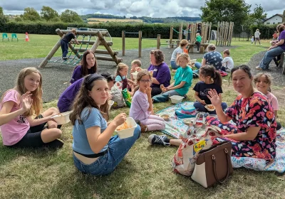 Activities at the Gordano Valley Church (GVC) Cludo Club this summer