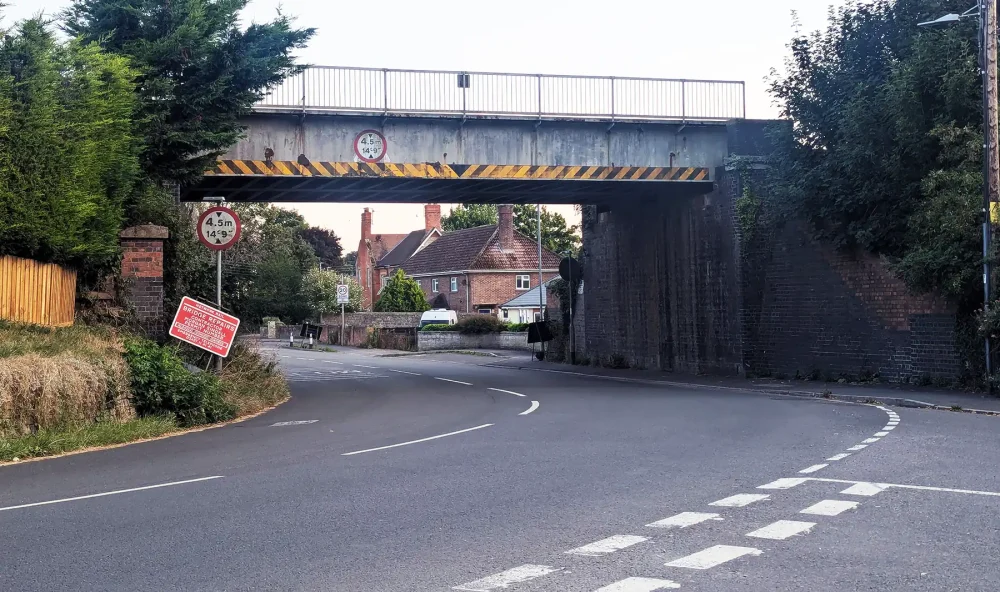 The road is the main route through Langport for thousands of drivers each day. Picture: Somerset Leveller