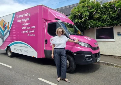 Frome & East Somerset MP Anna Sabine has been out and about with the Somerset Mobile Library
