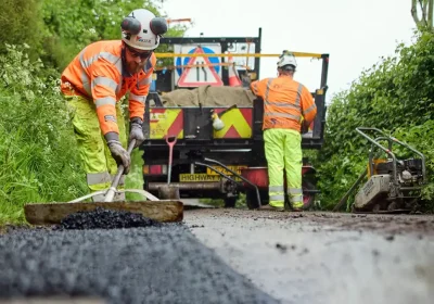 More than 15,500 potholes have been repaired in Somerset this year. Picture: Somerset Council