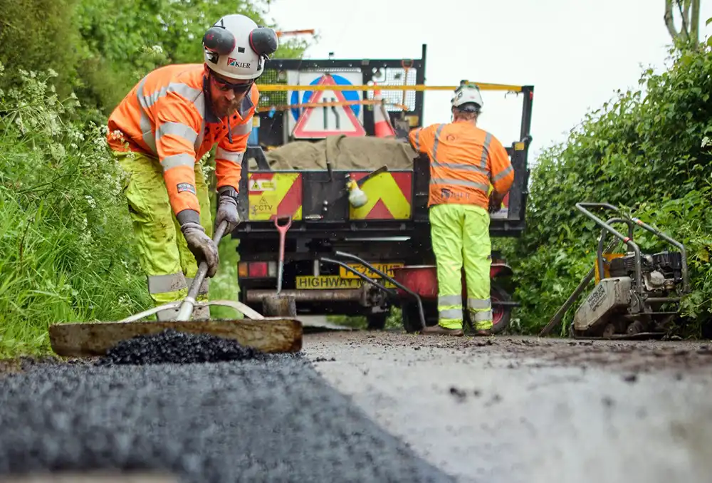More than 15,500 potholes have been repaired in Somerset this year. Picture: Somerset Council