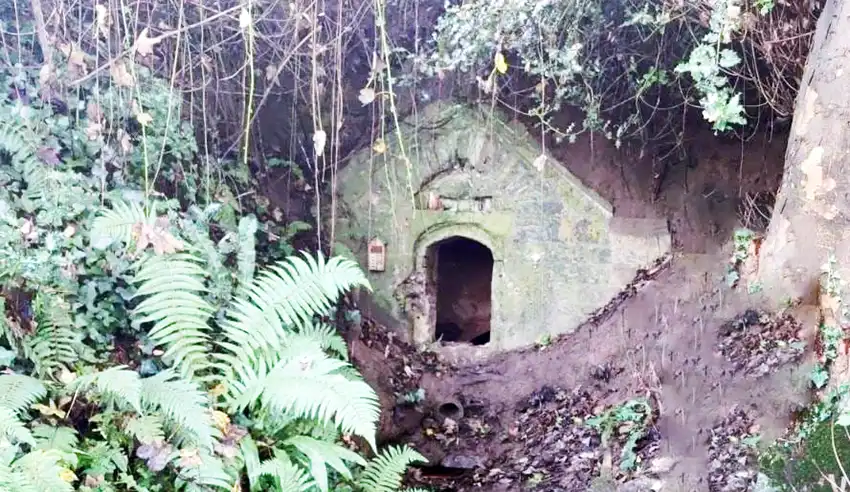 St Edmund's Well is near the Glastonbury site set to go up for auction later this year