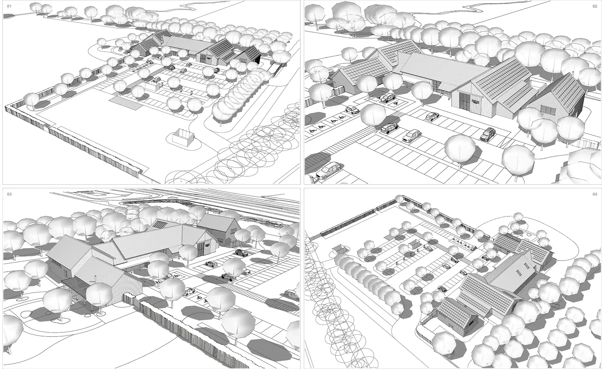 Other views of the planned expansion at Teals, off the A303 at South Cadbury. Picture: Forge/Somerset Council