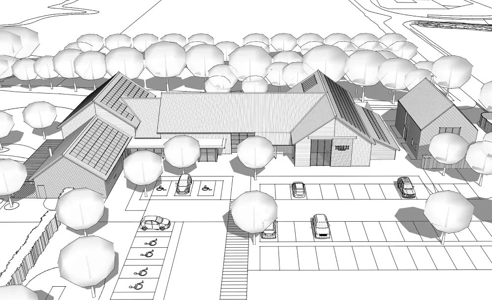 How the Teals site could look if expansion plans are approved. Picture: Forge/Somerset Council