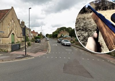 Motorists reported an air rifle being fired at vehicles in Bath. Pictures: Google/Pixabay