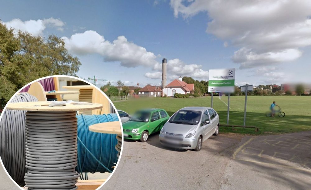 The work will see part of Galmington Playing Fields fenced off. Picture: Google/Pixabay