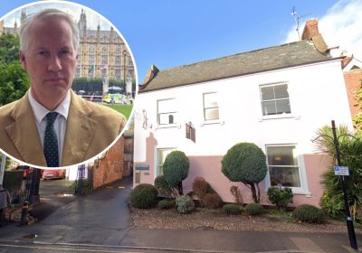 Wellington MP Gideon Amos, inset, says he has been assured more GPs are set to be recruited after the Luson Surgery announced it was closing. Picture: Google