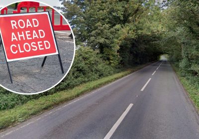 The A30 between Crewkerne and East Chinnock will close for two days. Picture: Google