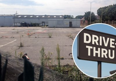 A new drive-thru is part of plans for the former Wincanton Logistics site in the town. Picture: Paul Jones/Somerset Leveller