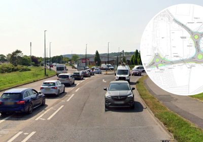 Changes are coming at the busy Weston-super-Mare junctions. Pictures: Google/NSC