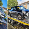 These vehicles were seized by police in South Somerset. Picture: Avon & Somerset Police