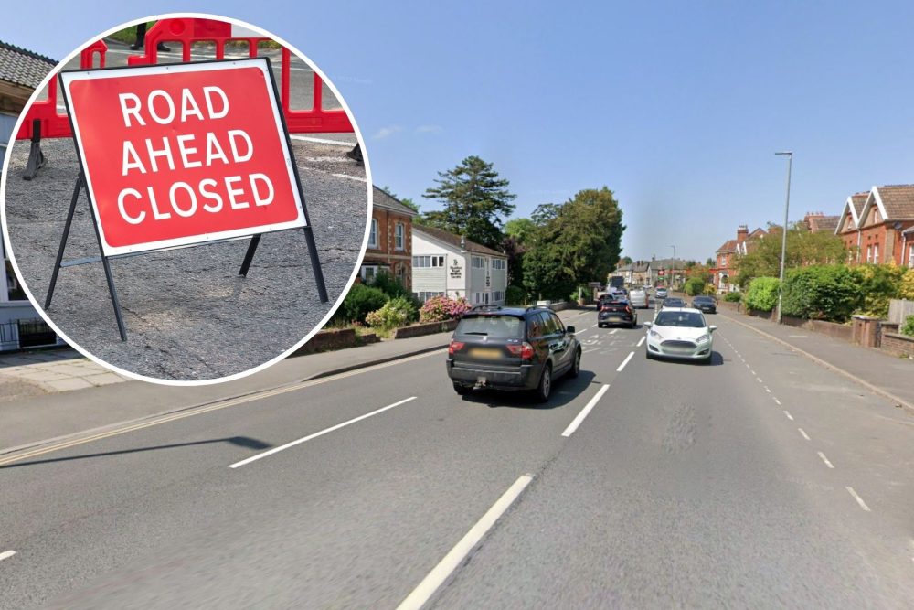 The A38 Taunton Road in Bridgwater will be closed for several hours. Picture: Google